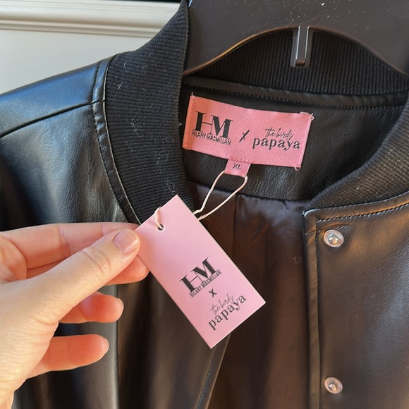 NWT HILARY MACMILLAN X THE BIRDS PAPAY Jacket - Picture 2 of 4